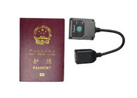 Μίνι αναγνώστης γραμμωτών κωδίκων διαβατηρίων μεγέθους, αναγνώστης κώδικα OCR-miha'nimaτος οπτικής αναγνώρισης χαρακτήρων MRZ για την κάρτα Scaning ταυτότητας
