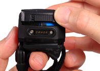 Φορητή μίνι Bluetooth γραμμωτών κωδίκων δαχτυλιδιών μπαταρία αναγνωστών 550mA γραμμωτών κωδίκων ανιχνευτών 1D
