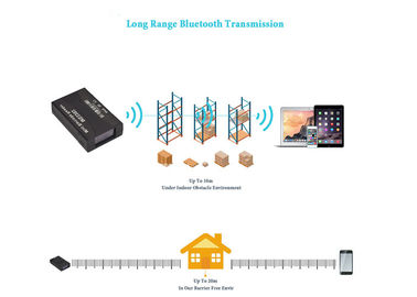 Μίνι ανιχνευτής γραμμωτών κωδίκων Bluetooth 2$οι/ραδιόφωνο αναγνωστών γραμμωτών κωδίκων δαχτυλιδιών για IOS αρρενωπό
