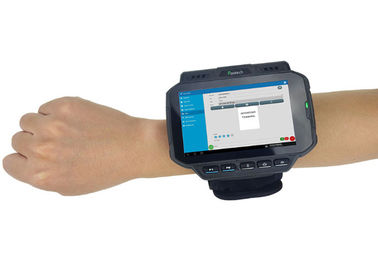 Φορετό Armband αρρενωπό PDA ανιχνευτών τερματικό στοιχείων γραμμωτών κωδίκων με τη μνήμη WT04